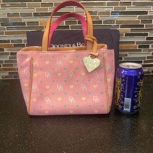 Dooney & Bourke Purse Baby Satchel Vintage Pink